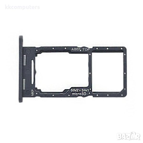 SIM / MicroSD държач 2 SIM /Черен/ за Samsung A25 5G 2023 / A256 Баркод : 116243, снимка 1