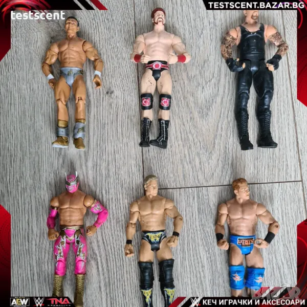 WWE екшън фигури Jakks Mattel loose фигурки играчки кечисти AEW , снимка 1