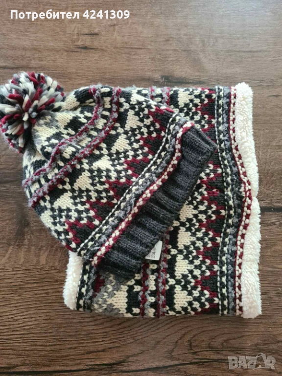 Детски комплект Zara kids - шапка и шал, снимка 1