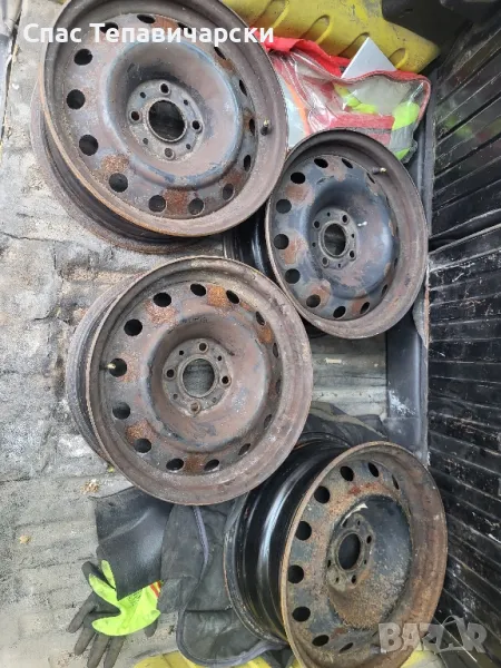 Продавам железни джанти за ситроен хсара 4х108 R15, снимка 1