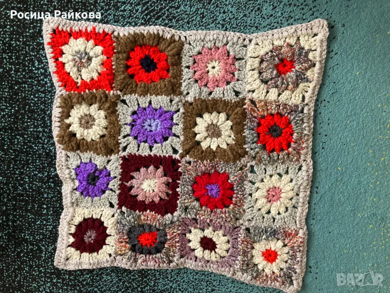 Плетено каре / постелка за стол, снимка 1