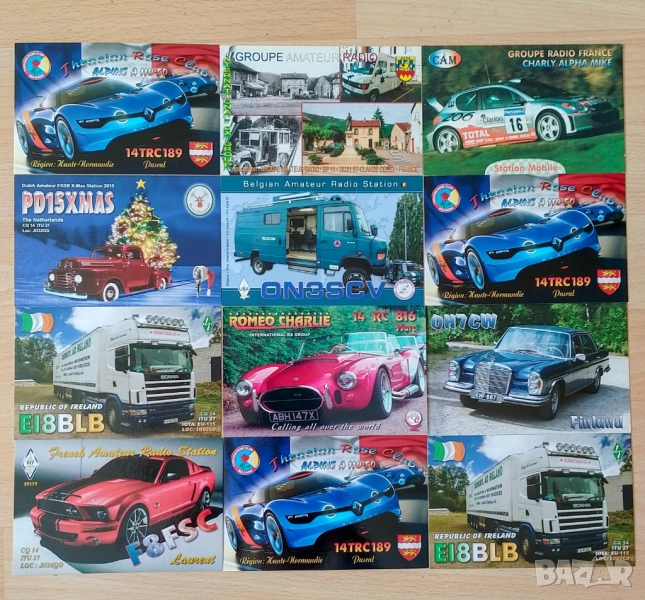 Картички коли лот 3, снимка 1