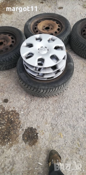 Зимни гуми с джанти от Мазда 6 16 цола, снимка 1