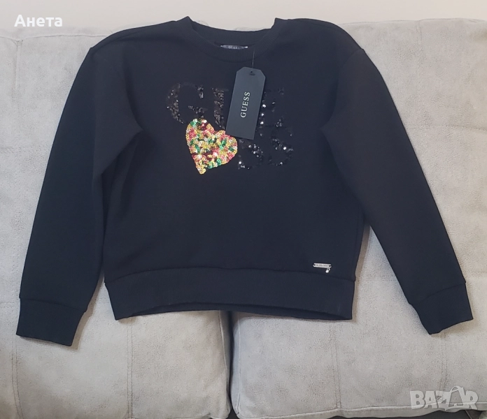 Нова детска блуза  Guess за момиченце - 8 год., снимка 1
