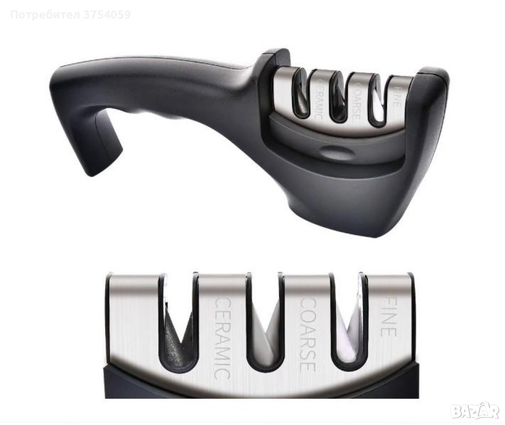 Точило за ножове Bohmann, 3 в 1 система за заточване, полиране и поддържане на остриета, снимка 1