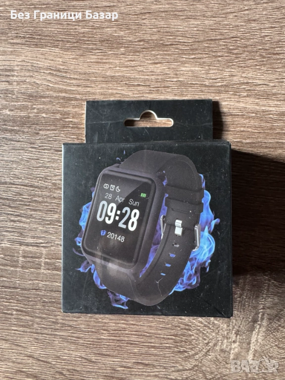 Смарт фитнес часовник с пулсомер, спортни режими, мониторинг на съня, Bluetooth, IP67 водоустойчив, снимка 1