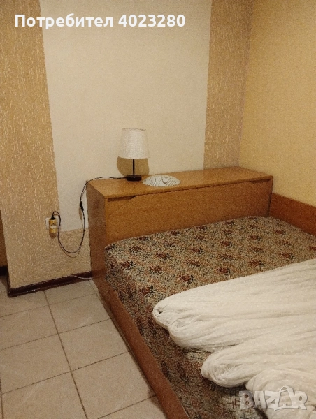 Продавам спалня Приста с ракла, без матрак. Размери 120/190.Запазена. , снимка 1