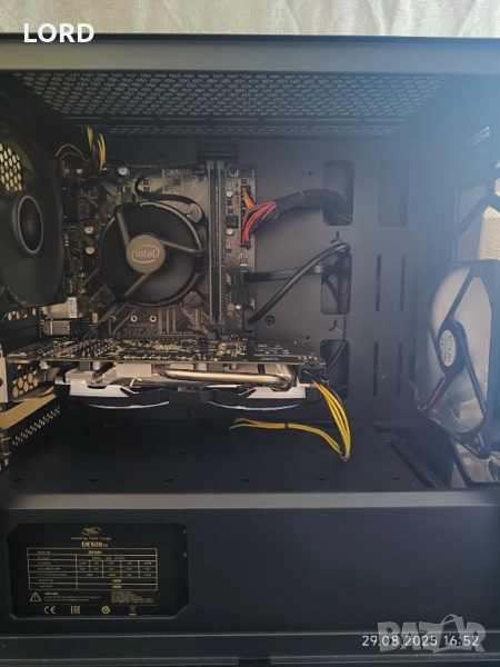 Геймърски i3 9100f, RX 570 8GB, RAM 16GB DDR4, SSD 240GB, снимка 1