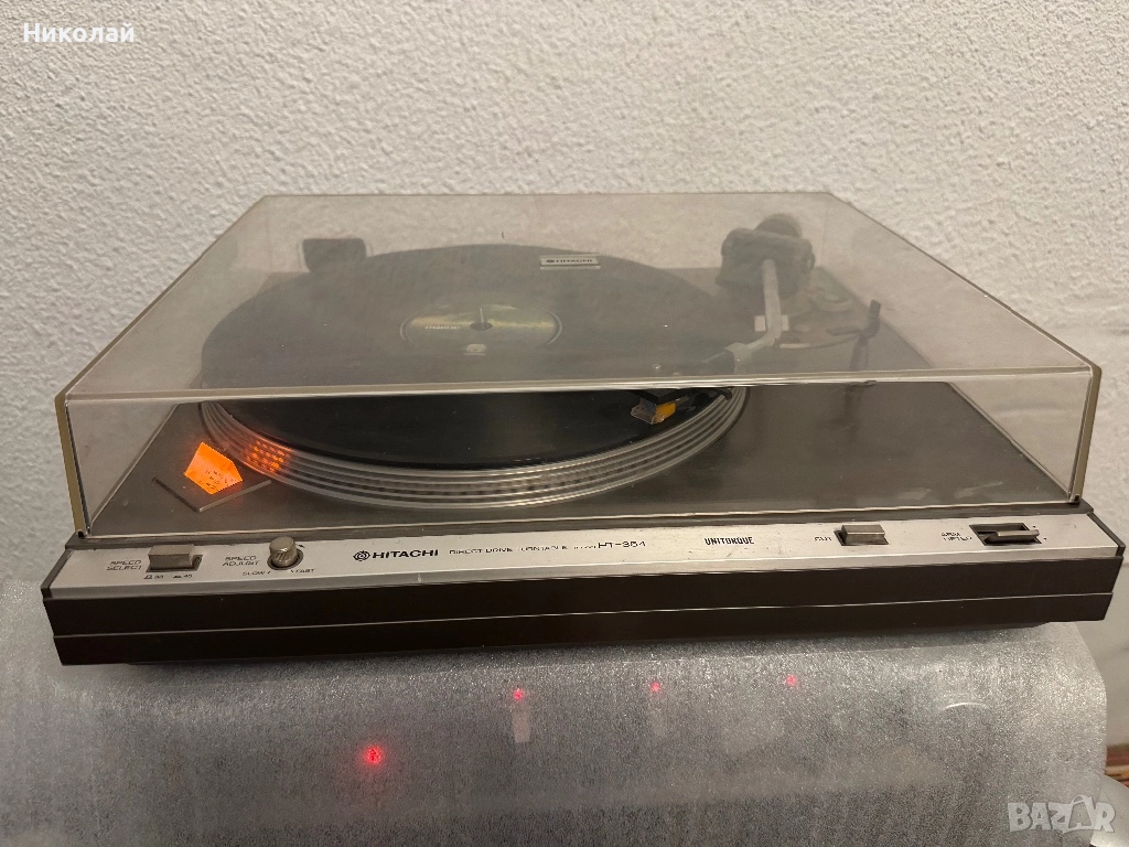 HITACHI HT-354 DIRECT DRIVE ГРАМОФОН , снимка 1