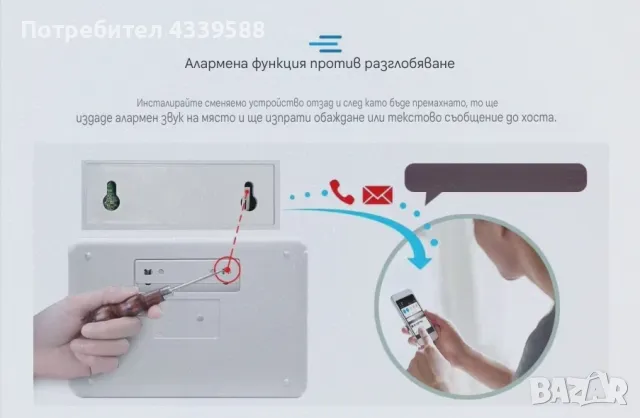 Wifi/GSM Смарт Професионална алармена система, снимка 10 - Други - 49160216