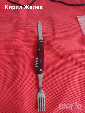 Стар джобен нож от соца с маркировка П.Денев Габрово уникат за КОЛЕКЦИОНЕРИ 44819