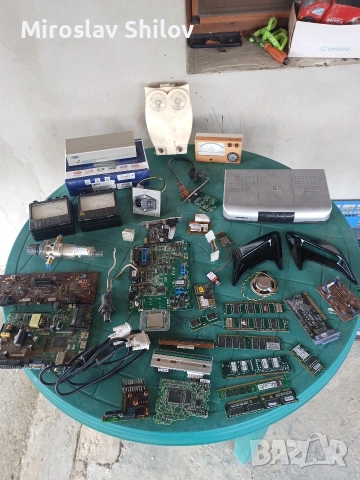 Електронна скрап, радио, селена