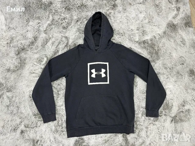 Мъжко худи Under Armour Rival Fleece Hoodie, Размер L, снимка 4 - Суичъри - 47156684