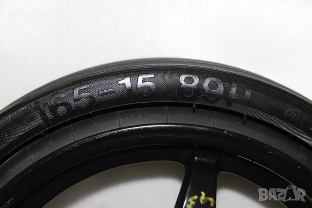 Резервна гума патерица Mercedes W203 / W203 sport coupe CLK A209 C209 / 66.6 5x112 / A1705840538, снимка 7 - Гуми и джанти - 53879624