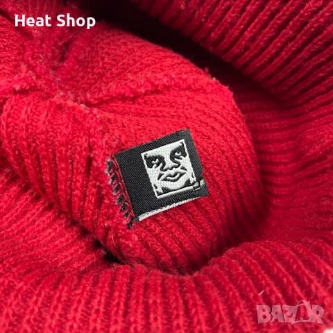 Шапка Obey Giant Propaganda Beanie, снимка 3 - Шапки - 52261646