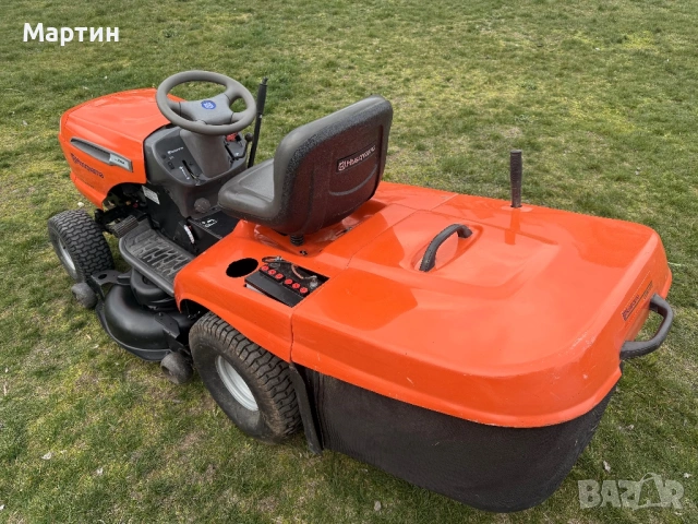 Трактор косачка Husqvarna 17 к.с KOHLER, снимка 6 - Градинска техника - 53875868