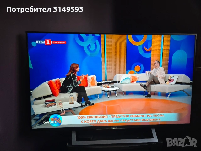 Телевизор Sony KDL 49WD759, снимка 4 - Телевизори - 53647654