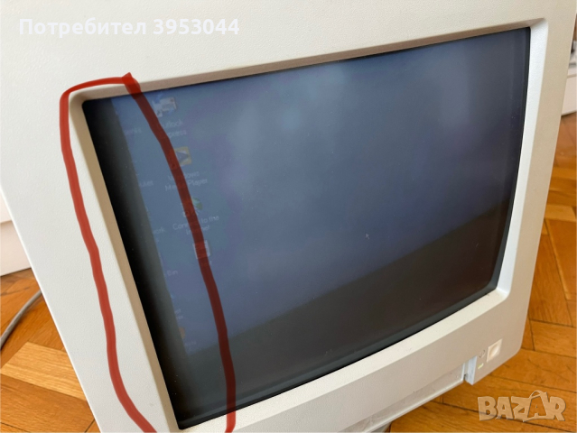 Монитор IBM за части, ремонт, снимка 3 - Монитори - 44979178