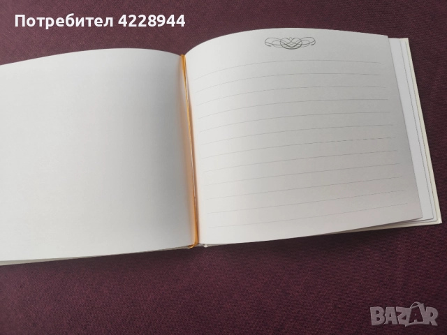 Сватбена булчинска книга за гости – с място за снимки и пожелания Guest Book, снимка 7 - Други - 52261202