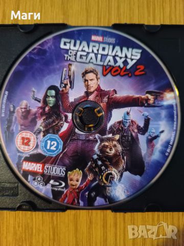 Guardian of the Galaxy 1/2 /Пазители на галактиката 1/2/Blu Ray disc/Блу Рей диск/без Бг субтитри , снимка 2 - Blu-Ray филми - 46016932