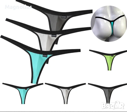 Мъжки стринги микро т- образен гръб 