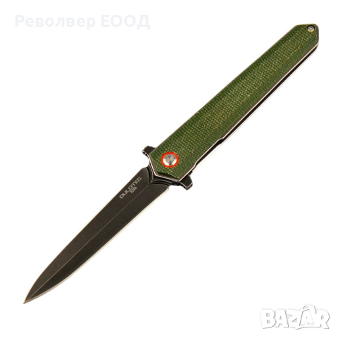 Сгъваем нож Dulotec K254-GN - дръжка от Micarta и 8Cr неръждаема стомана, снимка 1 - Ножове - 45007784