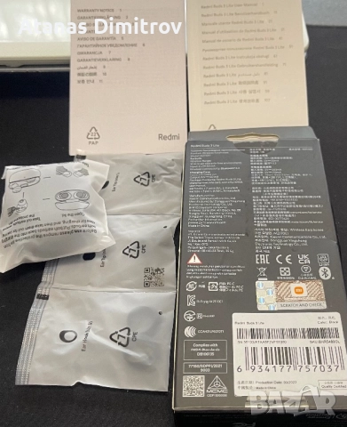 Чисто нови с гаранция Xiaomi Buds 3 Lite, снимка 2 - Слушалки, hands-free - 51549814