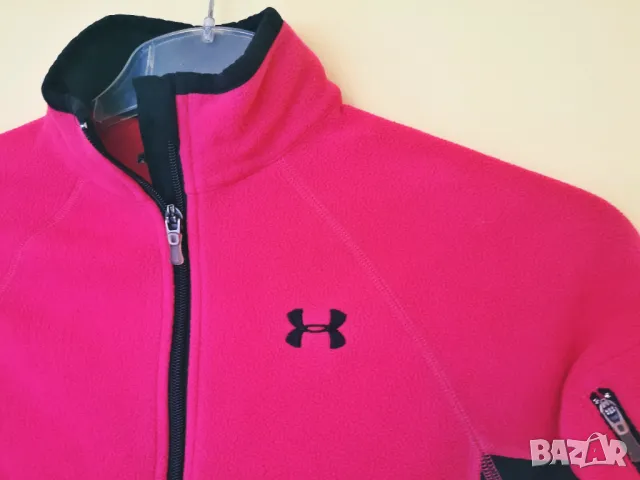 🏷️ Under Armour Polartec / XS-S* / дамска поларена блуза пуловер флиис / 📦 Безплатна доставка*, снимка 2 - Блузи с дълъг ръкав и пуловери - 46829097