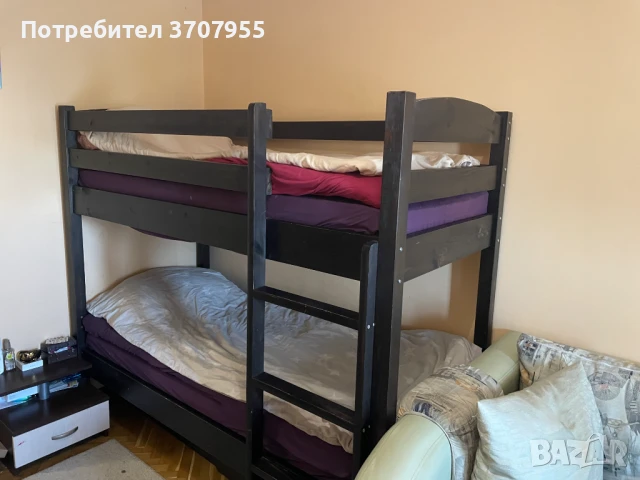 двуетажно легло, снимка 1