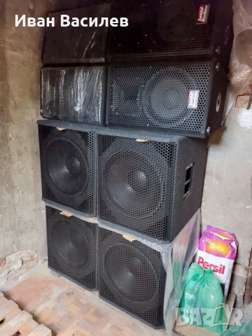 Продавам апартура  Line Arrays 12 DAS / Bass RCF LF18X451 + стъпало , снимка 2 - Тонколони - 53499952