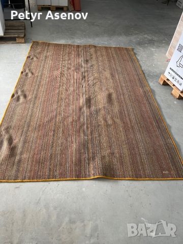 Чисто нов жълт килим, снимка 5 - Килими - 46410214