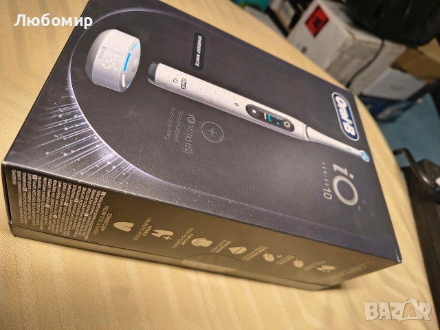 Електрическа четка за зъби Oral-B iO Series 10 Stardust White, 7, снимка 5 - Други - 53197653