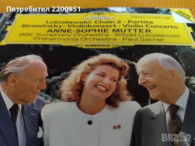 ANNE-SOPHIE MUTTER, снимка 3 - CD дискове - 45928686