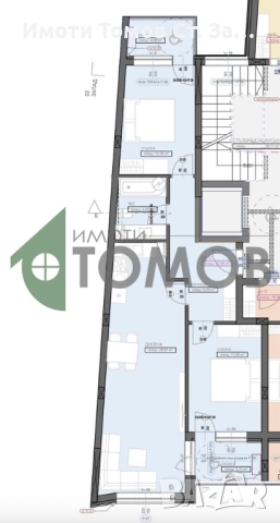 Южен тристаен апартамент в кв. Жезелник, снимка 4 - Апартаменти - 52989868