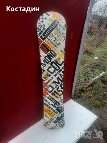 Сноуборд STUF  LE MANS 165см,  с автомати, снимка 7 - Зимни спортове - 52471687