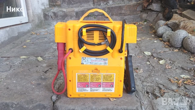 Стартерна станция с компресор MisterTool 12V, 17Ah, снимка 2 - Аксесоари и консумативи - 50654000