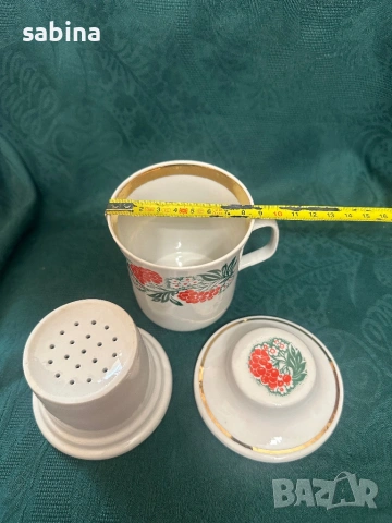 Големи съветски чаши-мъг за чай, Полонное, СССР, снимка 7 - Чаши - 53125184