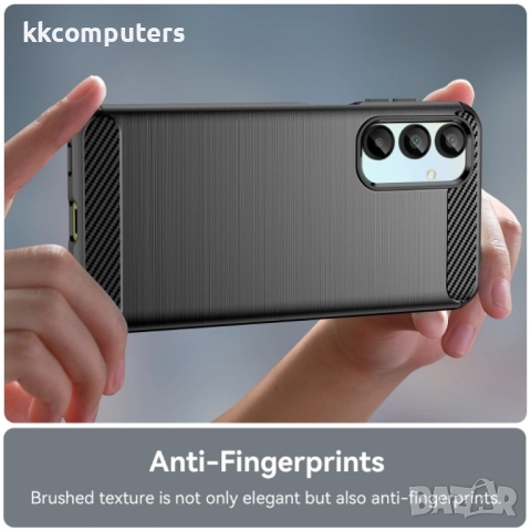 Samsung Galaxy A16 5G / A16 4G Удароустойчив Carbon Fiber Калъф и Протектор, снимка 4 - Калъфи, кейсове - 52238129