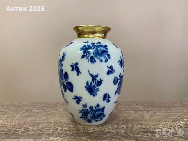 Ваза Royal Porzellan Bavaria KPM, Германия, снимка 3 - Антикварни и старинни предмети - 52236510