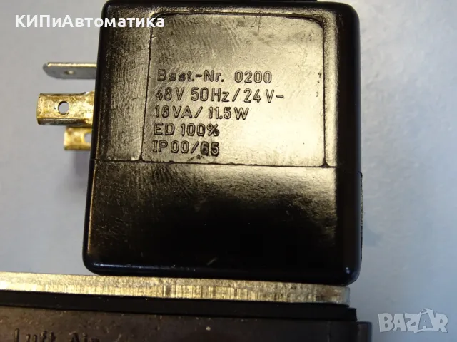 пневматичен клапан HERION 8020109 Solenoid Valve 48VAC/24VDC, снимка 7 - Резервни части за машини - 46988353