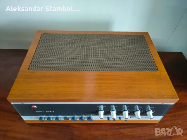 GRUNDIG SV50 изключително рядък, легендарен усилвтел, снимка 4 - Ресийвъри, усилватели, смесителни пултове - 49633890