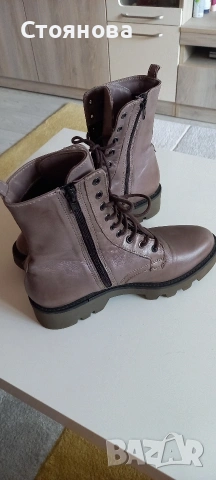 Естествена кожа боти , снимка 9 - Дамски боти - 53005233
