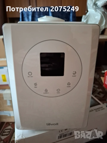 Ултразвуков смарт овлажнител за въздух Levoit LV600S, снимка 2 - Овлажнители и пречистватели за въздух - 54159607