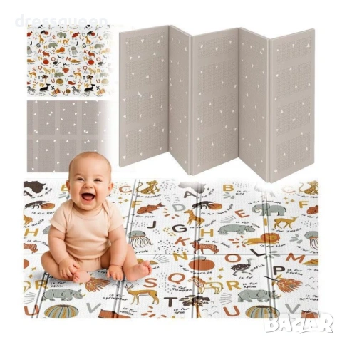 4853 "Термоизолираща постелка за игра: Меко и топло кътче за лазене от XPE пяна"