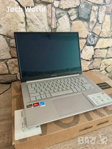 OLED Лаптоп Asus Vivobook Pro OLED 14” AMD Ryzen 5600H, снимка 2 - Лаптопи за работа - 53583347