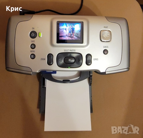 HP photosmart 245 printer за снимки, снимка 2 - Принтери, копири, скенери - 52816383