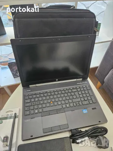 +Гаранция! Лаптоп HP Elitebook 8560W Intel Core i7-2620M / NVIDIA QUADRO 2GB / 8GB / 500GB, снимка 6 - Лаптопи за работа - 49588455