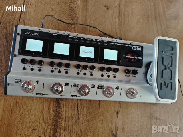 Zoom G5 Multi-Effects & Amp Simulator Pedal 