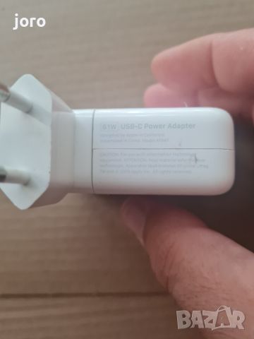 apple adapter 61w, снимка 3 - Друга електроника - 46800795