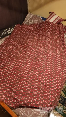 Спално бельо Donna Karan DKNY червено, снимка 6 - Спално бельо - 49404442